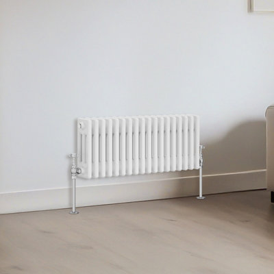 Right Radiators Traditional 3 Column Radiator Horizontal Heating Cast ...