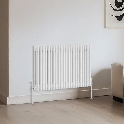 Right Radiators Traditional 3 Column Radiator Horizontal Heating Cast ...