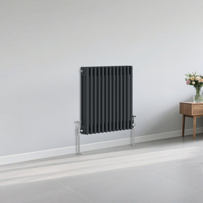 Right Radiators Traditional 3 Column Radiator Horizontal Heating Cast ...