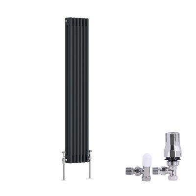 Right Radiators Traditional 3 Column Radiator Vertical Cast Iron Style ...