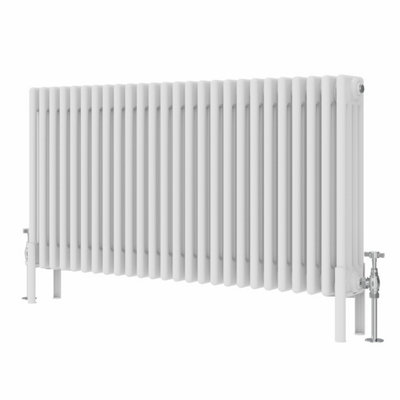 Right Radiators Traditional 4 Column Radiator Horizontal Heating Cast ...