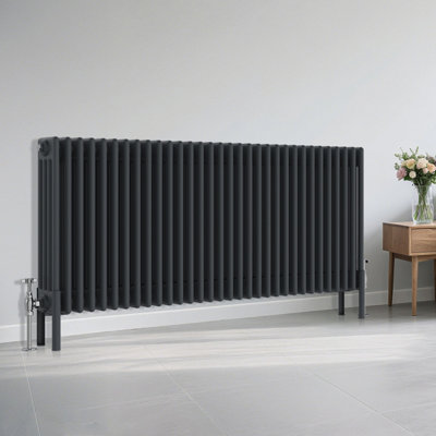 Right Radiators Traditional 4 Column Radiator Horizontal Heating Cast ...