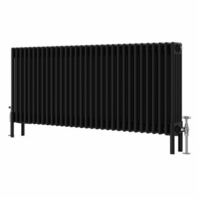 Right Radiators Traditional 4 Column Radiator Horizontal Heating Cast ...