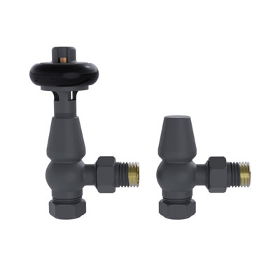 Right Radiators Traditional Antique Design TRV Thermostatic Brass ...