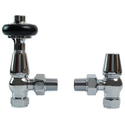 Right Radiators Traditional Antique Design TRV Thermostatic Brass ...
