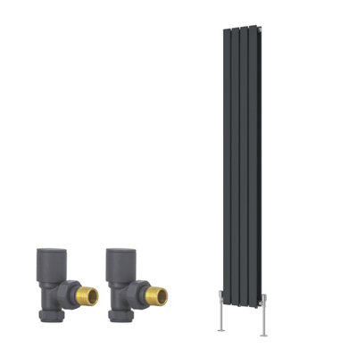 RIGHT RADIATORS VERTICAL DOUBLE FLAT PANEL RADS DESIGNER RADIATOR ...
