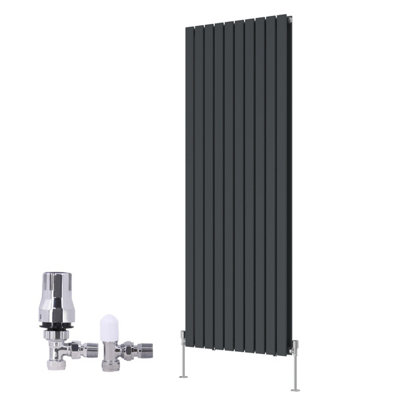 Right Radiators Vertical Double Flat Panel Rads Designer Radiator ...
