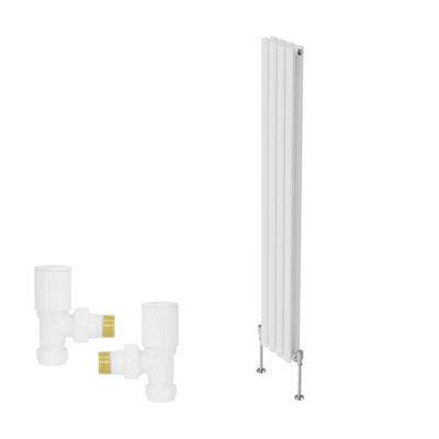 Right Radiators Vertical Double Oval Column Rads Designer Radiator ...