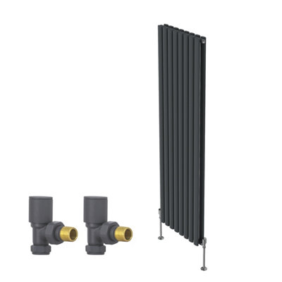 Right Radiators Vertical Double Oval Column Rads Designer Radiator ...