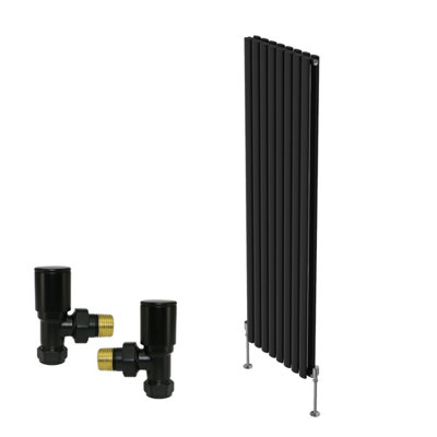 Right Radiators Vertical Double Oval Column Rads Designer Radiator ...