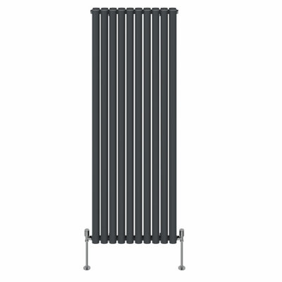 Right Radiators Vertical Double Oval Column Rads Designer Radiator ...