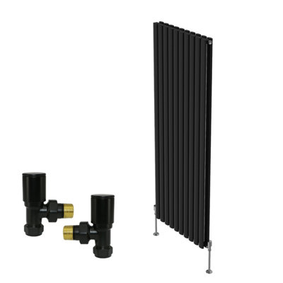 Right Radiators Vertical Double Oval Column Rads Designer Radiator ...