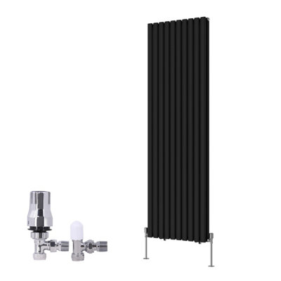 Right Radiators Vertical Double Oval Column Rads Designer Radiator ...