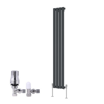 Right Radiators Vertical Single Flat Panel Rads Designer Radiator ...