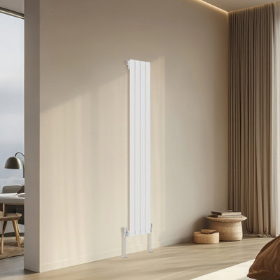 Right Radiators Vertical Single Flat Panel Rads Designer Radiator ...