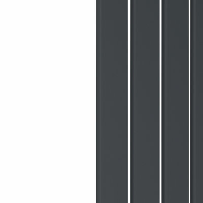 Right Radiators Vertical Single Flat Panel Rads Designer Radiator ...