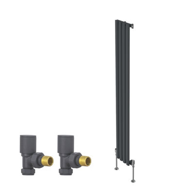 Right Radiators Vertical Single Oval Column Rads Designer Radiator ...