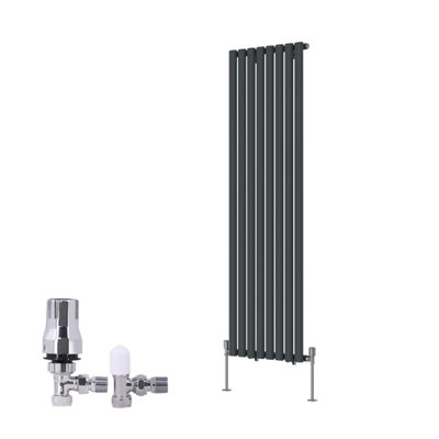 Right Radiators Vertical Single Oval Column Rads Designer Radiator ...
