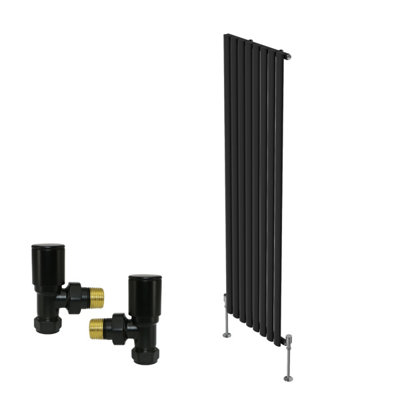 Right Radiators Vertical Single Oval Column Rads Designer Radiator ...