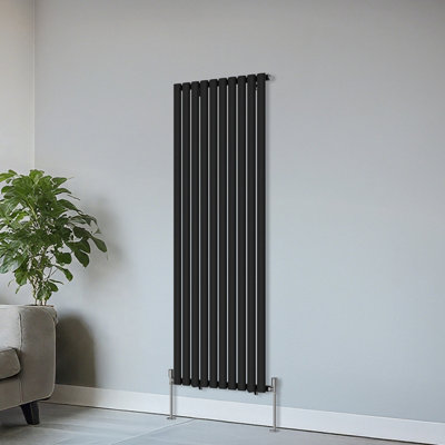 Right Radiators Vertical Single Oval Column Rads Designer Radiator