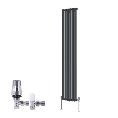 Right Radiators Vertical Single Oval Column Rads Designer Radiator ...