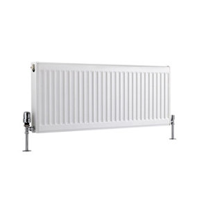 Right Radiators White Type 21 Double Panel Single Convector Radiator Central Heating Rad - (H)400 x (W)1000mm
