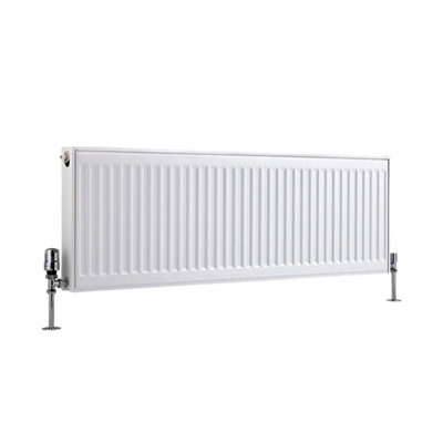 Right Radiators White Type 21 Double Panel Single Convector Radiator Central Heating Rad - (H)400 x (W)1200mm Price Comparisons | Compare The Build