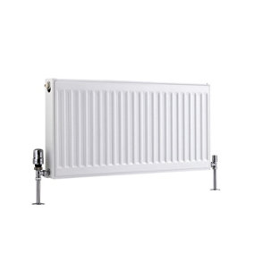 Right Radiators White Type 21 Double Panel Single Convector Radiator Central Heating Rad - (H)400 x (W)800mm