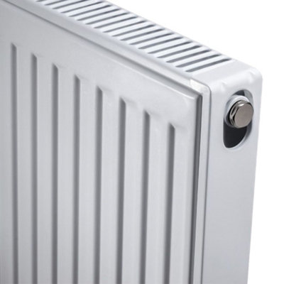 Right Radiators White Type 21 Double Panel Single Convector Radiator Central Heating Rad - (H)600 x (W)400mm