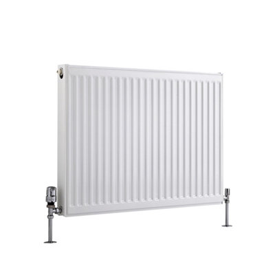 Right Radiators White Type 21 Double Panel Single Convector Radiator Central Heating Rad - (H)600 x (W)800mm