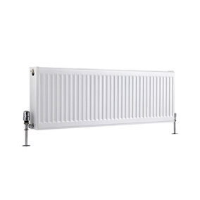 Right Radiators White Type 22 Double Panel Double Convector Radiator Central Heating Rad - (H)400 x (W)1200mm