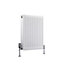 Right Radiators White Type 22 Double Panel Double Convector Radiator Central Heating Rad - (H)600 x (W)400mm