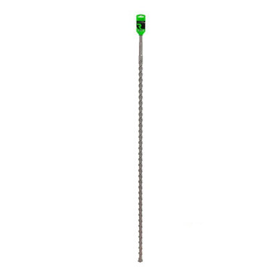 RIKA 25 X 1200mm SDS Max 4 Cutter Drill Bit For Masonry Rotary Hammer Drilling