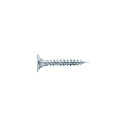 RIKA 3.5 x 25mm Drywall Screw Bugle Head BZP Fine Twin Thread Sharp ...
