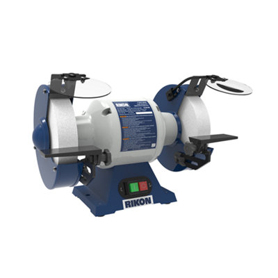 Rikon 8" Bench Grinder 1480 RPM 550W 240v