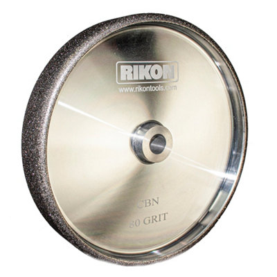 RIKON PROseries 8" x 1-1/2" w 1/4" Radius CBN 80 Grit