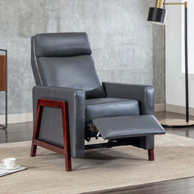 Soft 2024 leather recliner