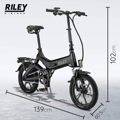 Riley RB1 Folding Electic Bike (Lightweight, Portable, TFT Display)