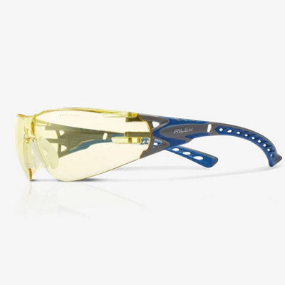 RILEY Stream Evo Eco Anti Fog Blue Light Blocking Safety Glasses with ...