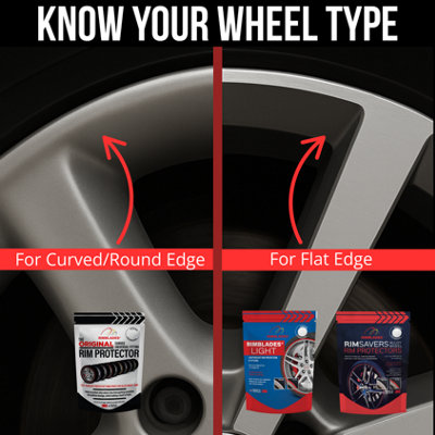 Rimblades Original Alloy Wheel Rim Protectors - Styling Kit Universal ...
