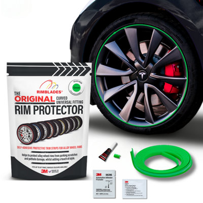 Rimblades Original Green Alloy Wheel Protectors for 1 Wheel Only