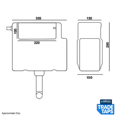 Rimless Back to Wall Toilet BTW Pan Soft Close WC Concealed Cistern Flush - Black Round