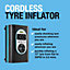 Ring Automotive Cordless Digital Tyre Inflator Air Compressor Rechargeable