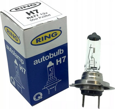 Ring H7 Headlight Headlamp Bulb 477 499 12V 55W E MARKED DIPPED BEAM 2 ...