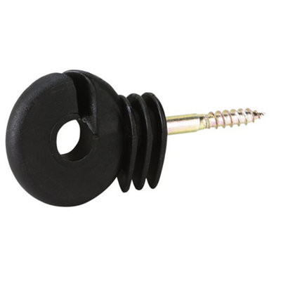Ring Insulator Compact Black (25 Pack)