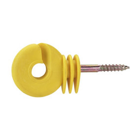 Ring Insulator Compact Yellow (25 Pack)