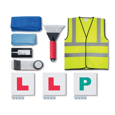 Ring New Drivers Kit Car Care Safety Vest Essential Learner Road ...