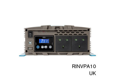 Ring Power Inverter 1000W Pure Sine Wave 12v DC to 230v AC with ...