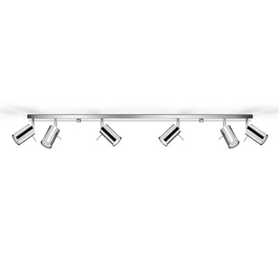 Ring Steel Chrome 6L Light Classic Ceiling Light