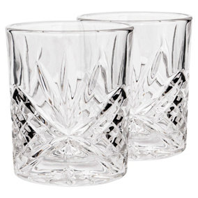 Rink Drink Classic Whisky Glasses - 310ml - Pack of 2